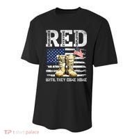 RED Friday Remember Everyone Deployed Every Friday Veterans Youth Performance Sprint T-Shirt thumb 0
