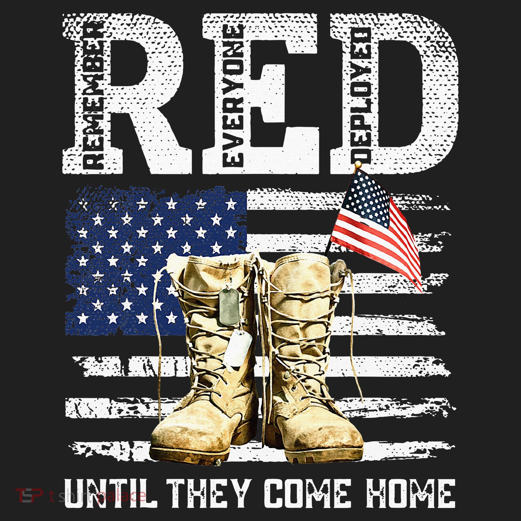 RED Friday Remember Everyone Deployed Every Friday Veterans Hat