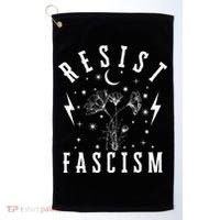 Resist Fascism Golf Towel thumb 0