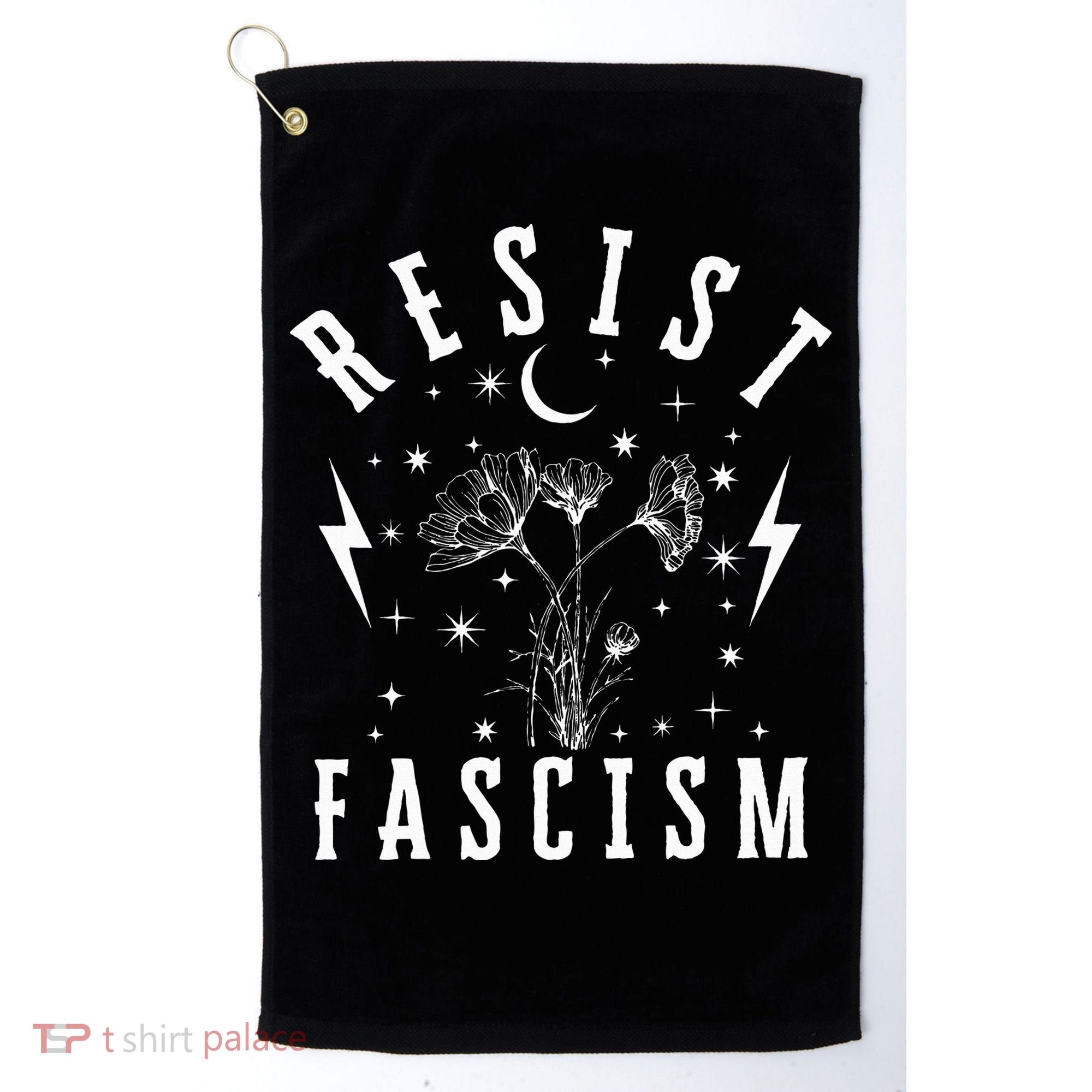 Resist Fascism Golf Towel