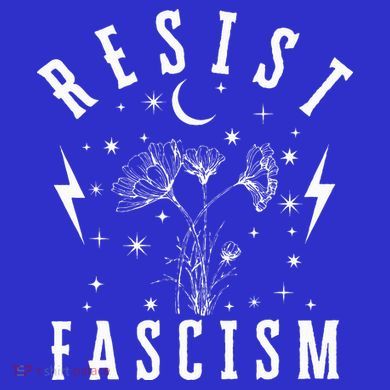 Resist Fascism Button