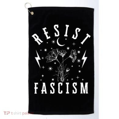 Resist Fascism Golf Towel