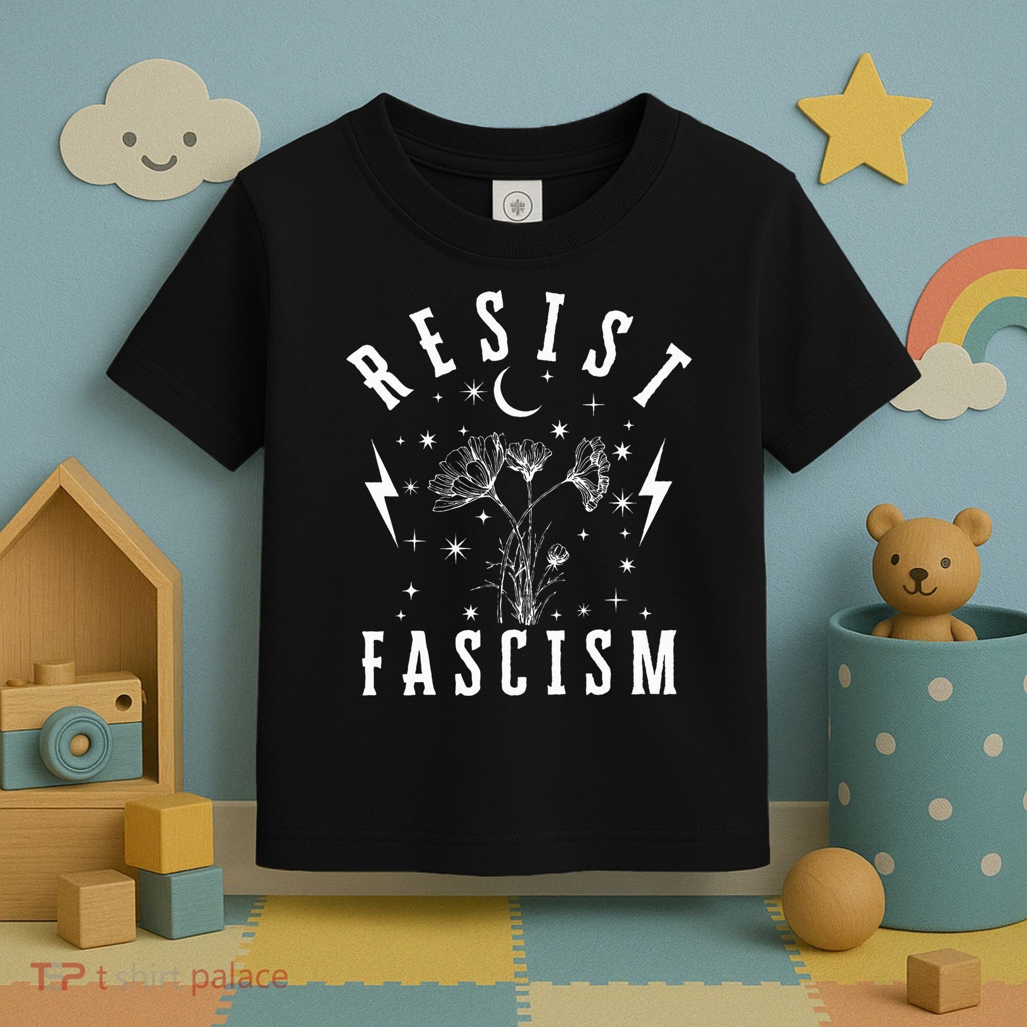 Resist Fascism Toddler T-Shirt