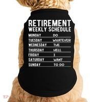 Retired Funny Retirement Gift Doggie Tank thumb 0