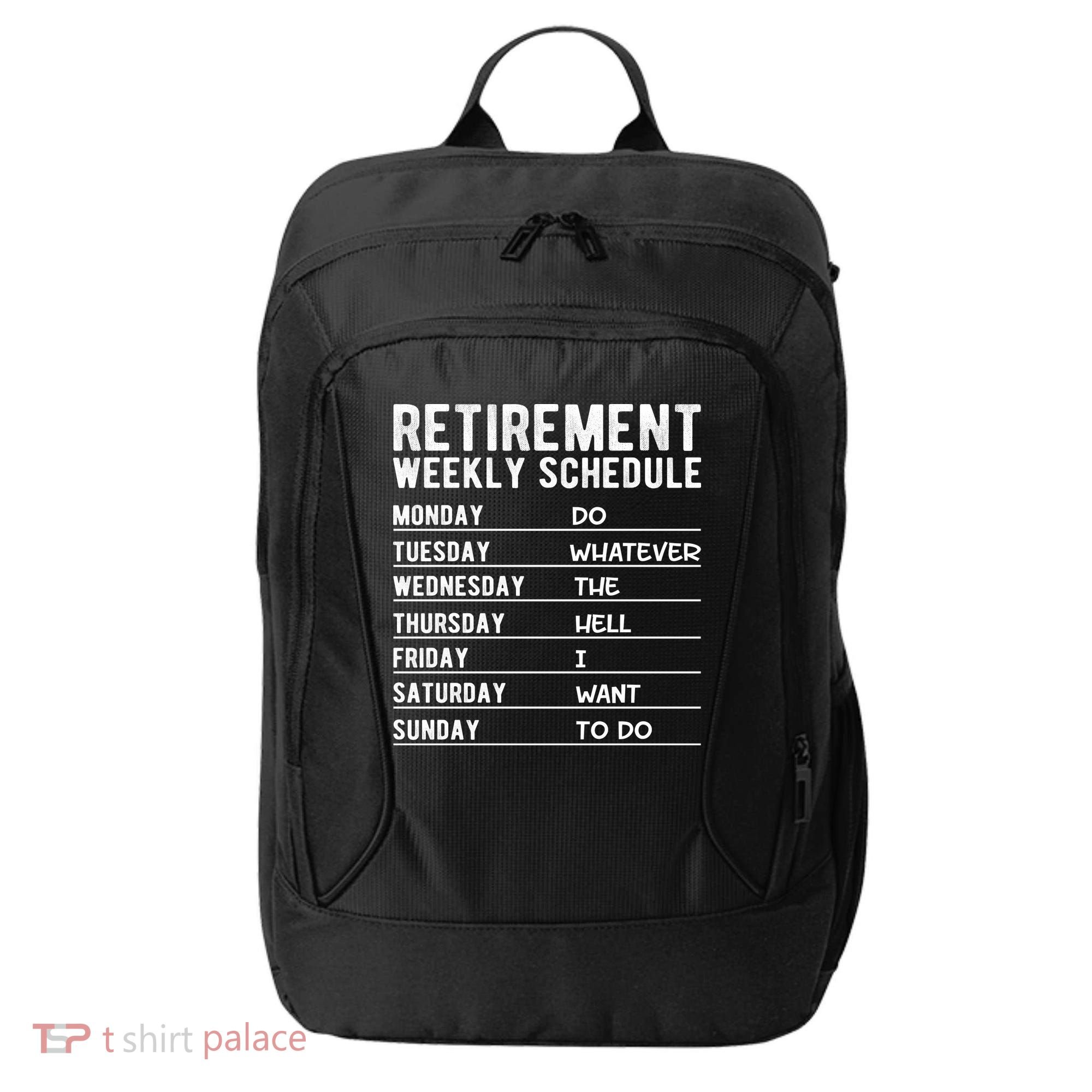 Retired Funny Retirement Gift City Backpack