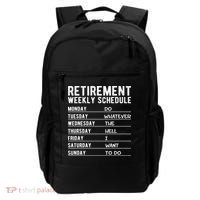 Retired Funny Retirement Gift Backpack thumb 0
