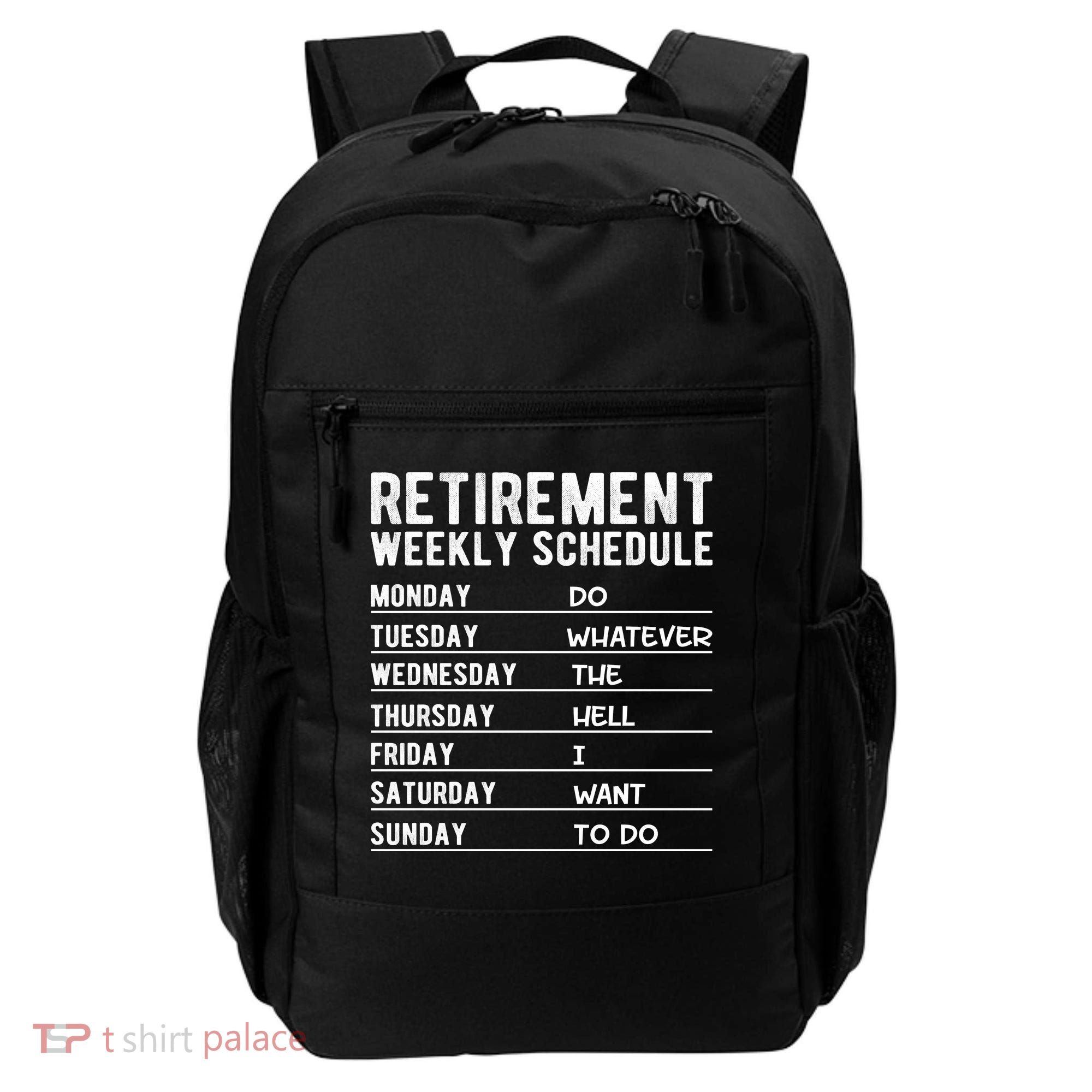 Retired Funny Retirement Gift Backpack