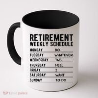 Retired Funny Retirement Gift Coffee Mug thumb 0
