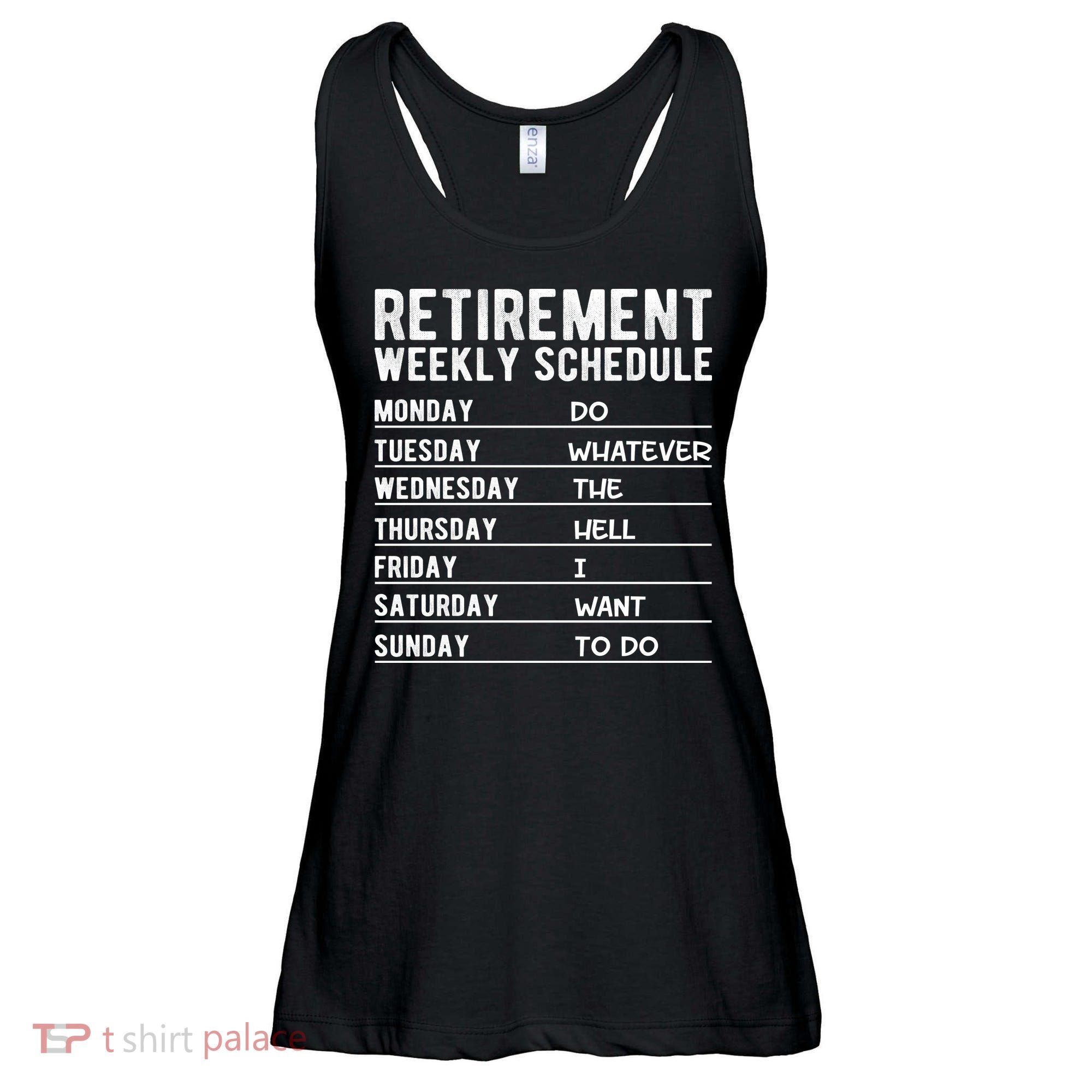 Retired Funny Retirement Gift Ladies Essential Flowy Tank