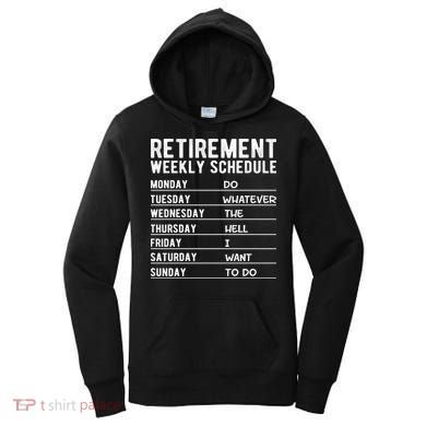 Retired Funny Retirement Gift Women's Hoodie