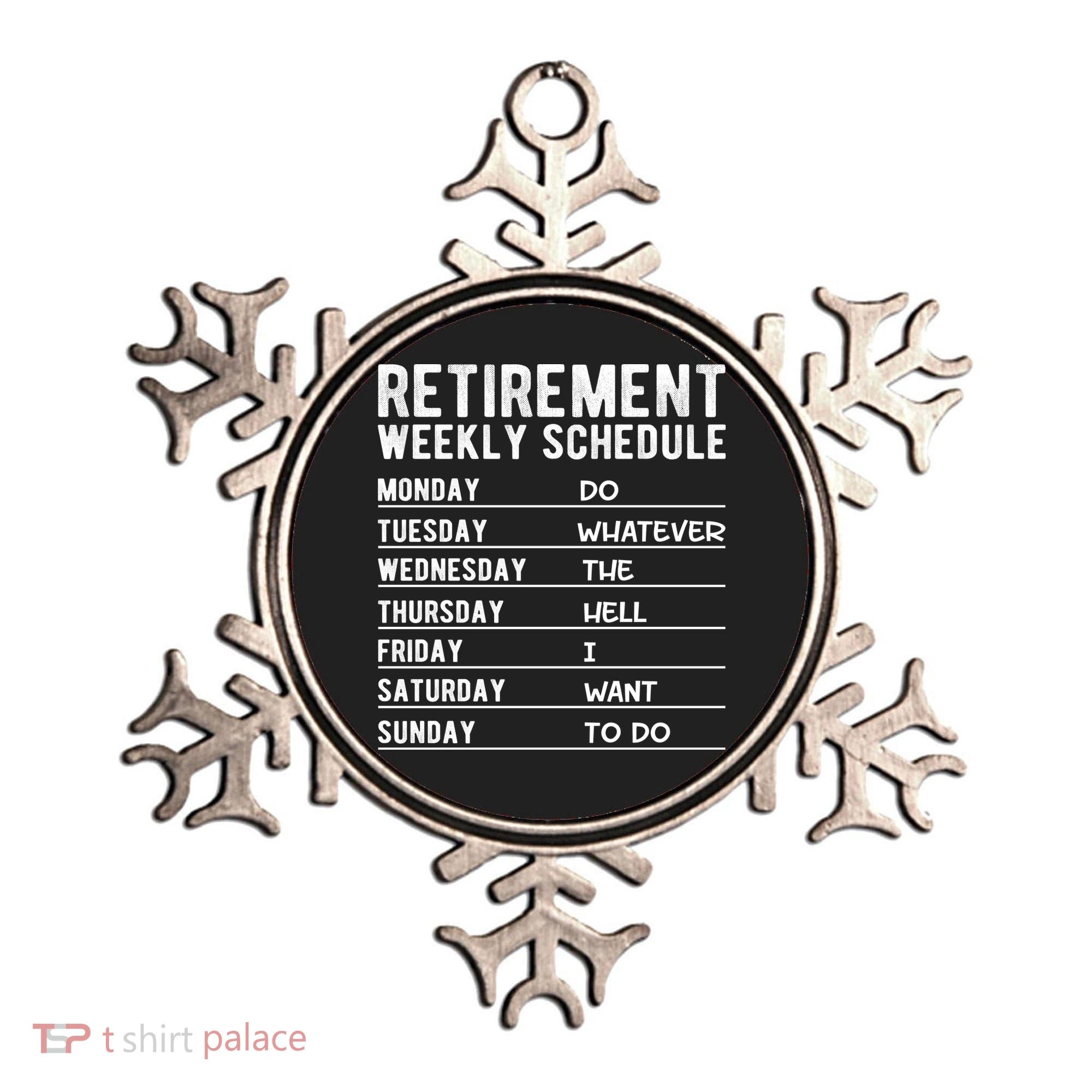 Retired Funny Retirement Gift Ornament