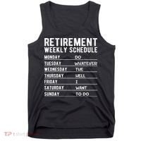 Retired Funny Retirement Gift Tank Top thumb 0