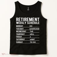 Retired Funny Retirement Gift Tank Top thumb 2