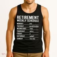 Retired Funny Retirement Gift Tank Top thumb 3