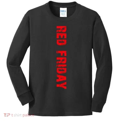 RED Friday Kids Long Sleeve Shirt