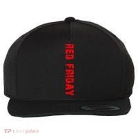 RED Friday Wool Snapback Cap thumb 0