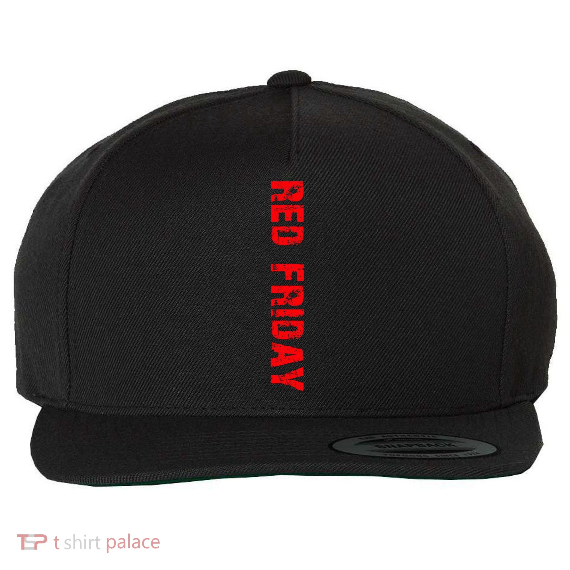 RED Friday Wool Snapback Cap