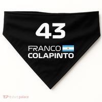 Races Formula Racing Franco Colapinto USA-Made Doggie Bandana thumb 0