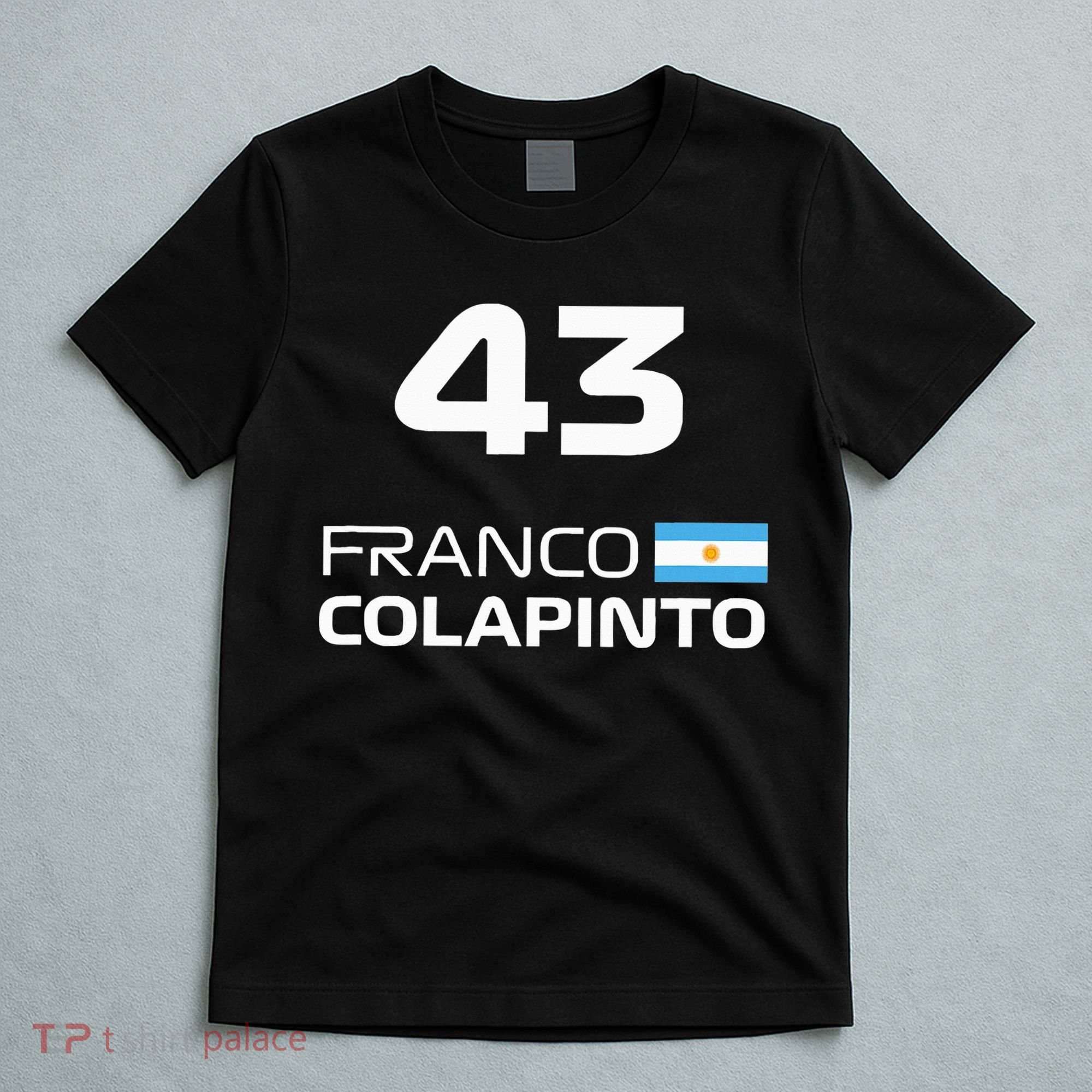Races Formula Racing Franco Colapinto T-Shirt