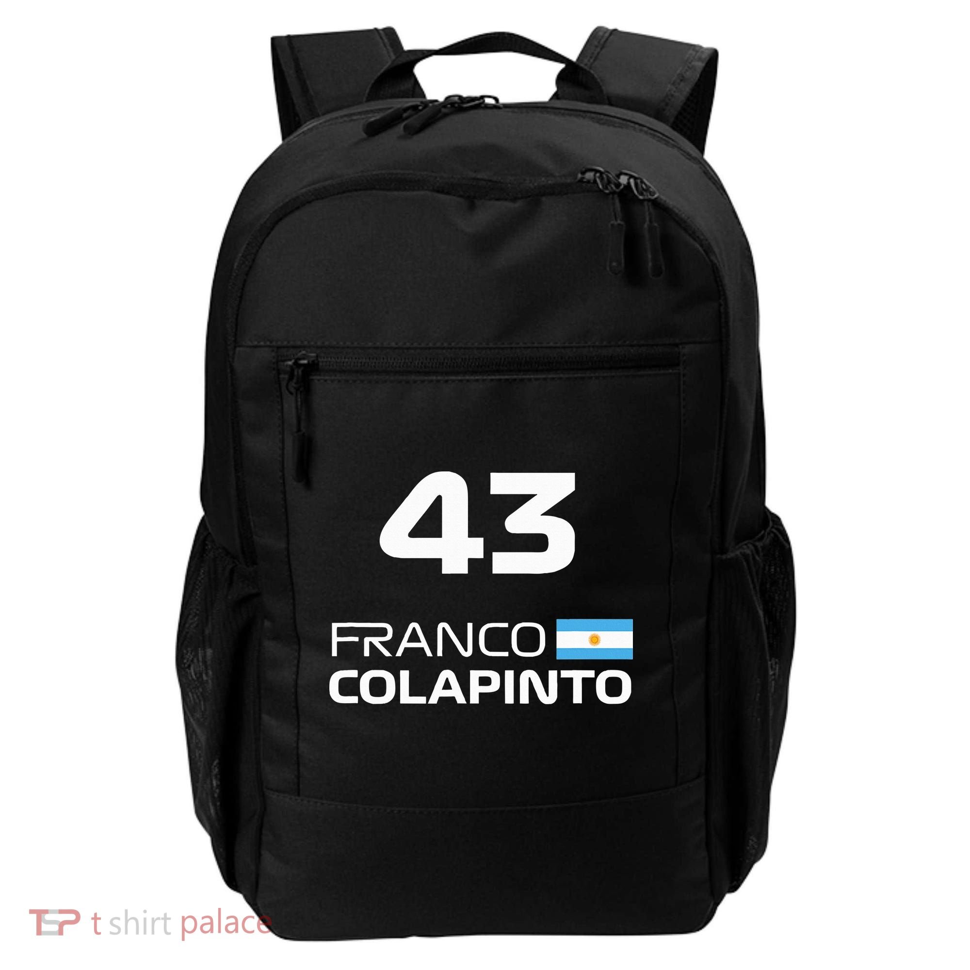 Races Formula Racing Franco Colapinto Backpack