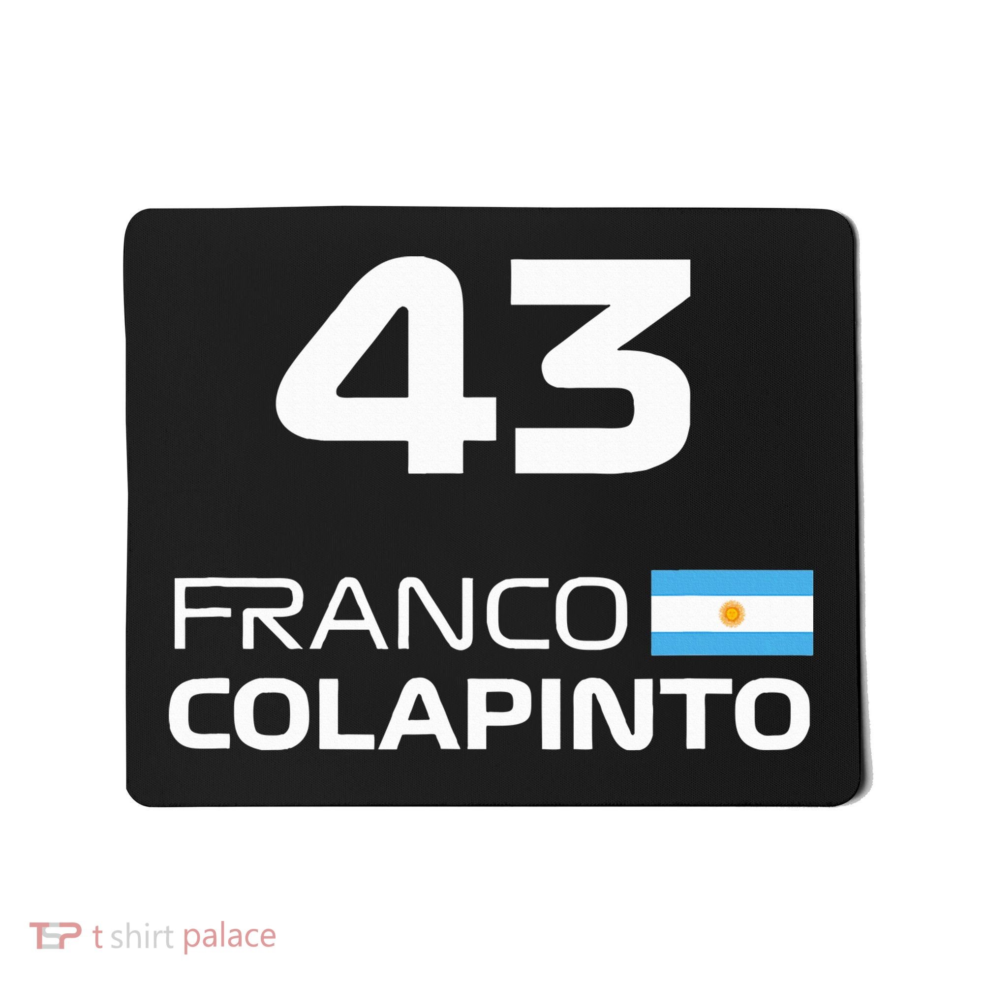 Races Formula Racing Franco Colapinto Mousepad