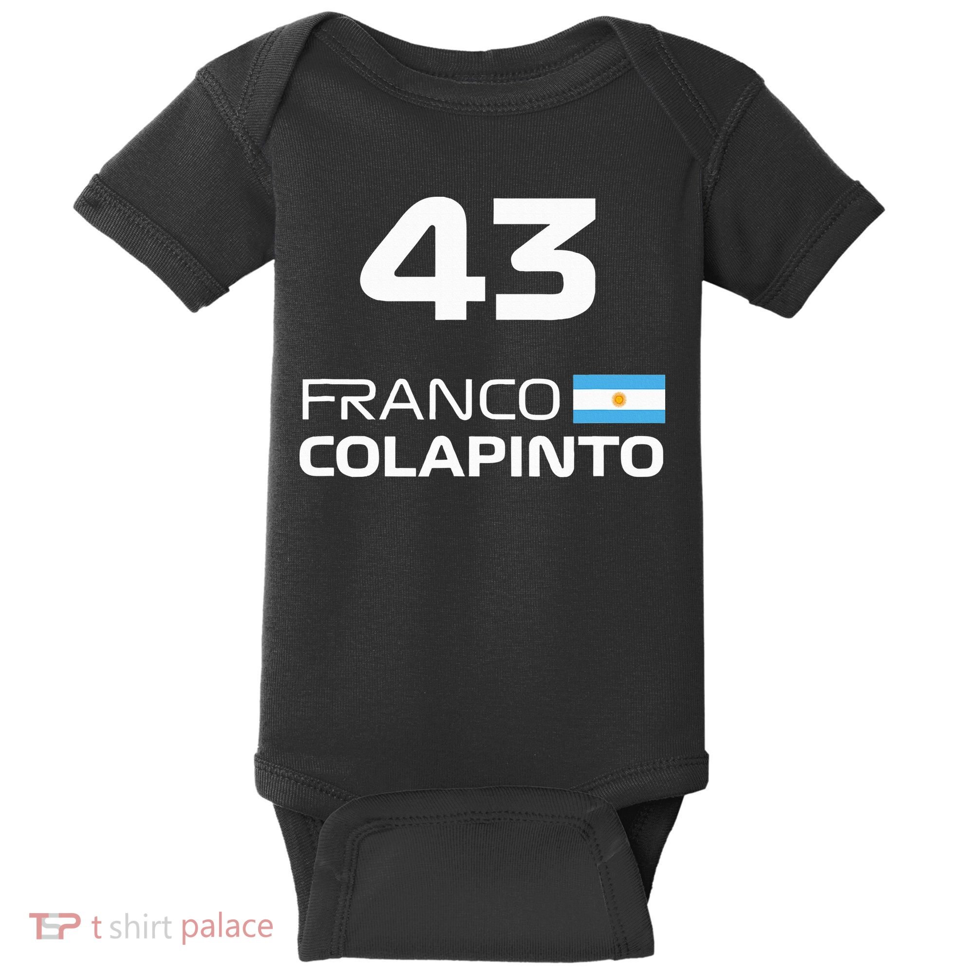 Races Formula Racing Franco Colapinto Baby Bodysuit