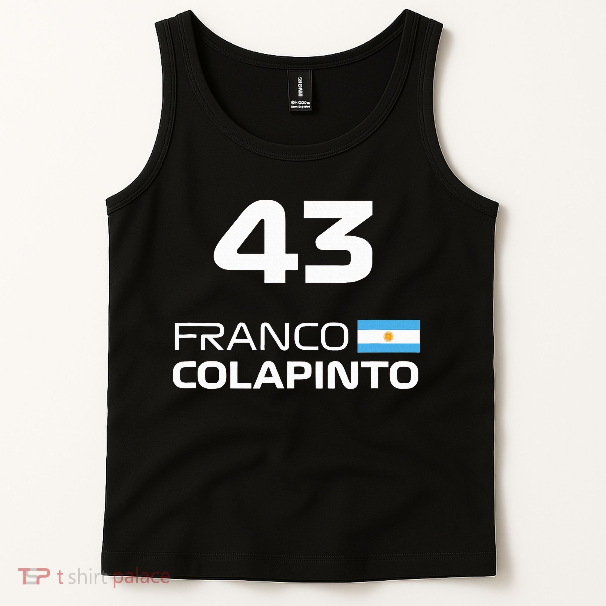 Races Formula Racing Franco Colapinto Tank Top