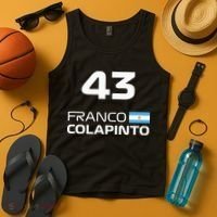 Races Formula Racing Franco Colapinto Tank Top thumb 4