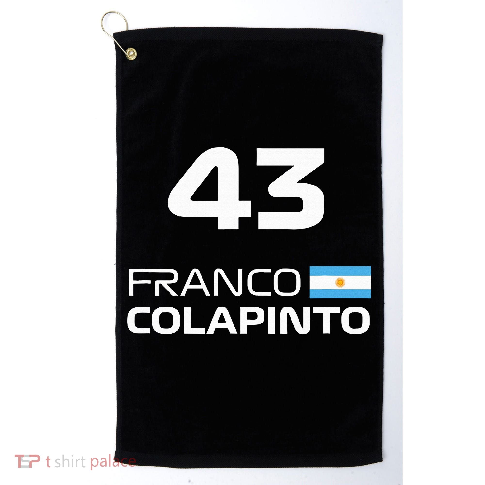 Races Formula Racing Franco Colapinto Golf Towel