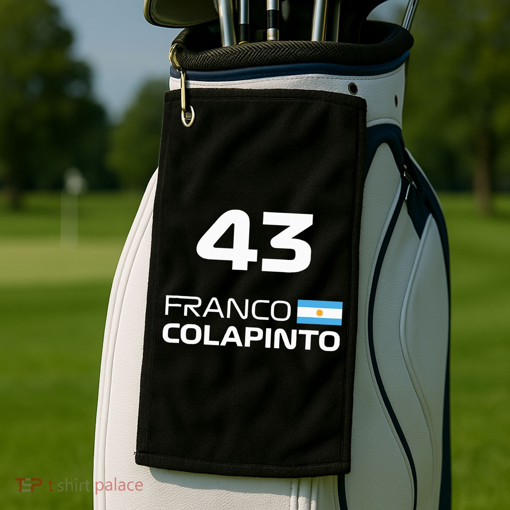 Races Formula Racing Franco Colapinto Golf Towel