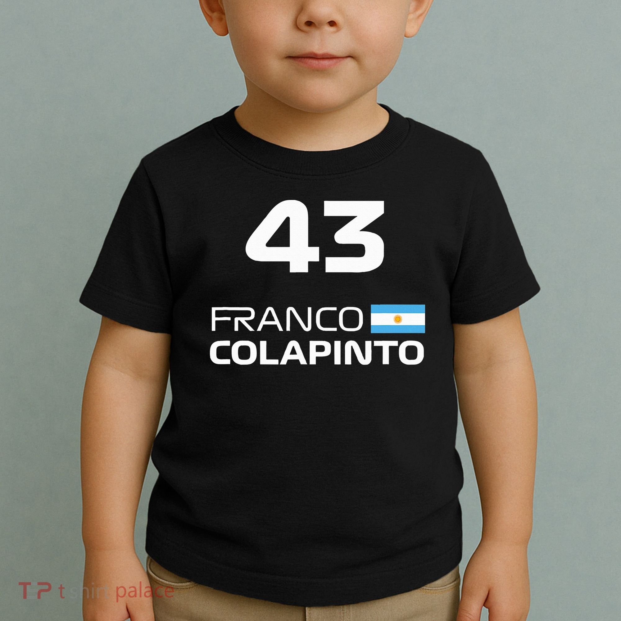 Races Formula Racing Franco Colapinto Toddler T-Shirt