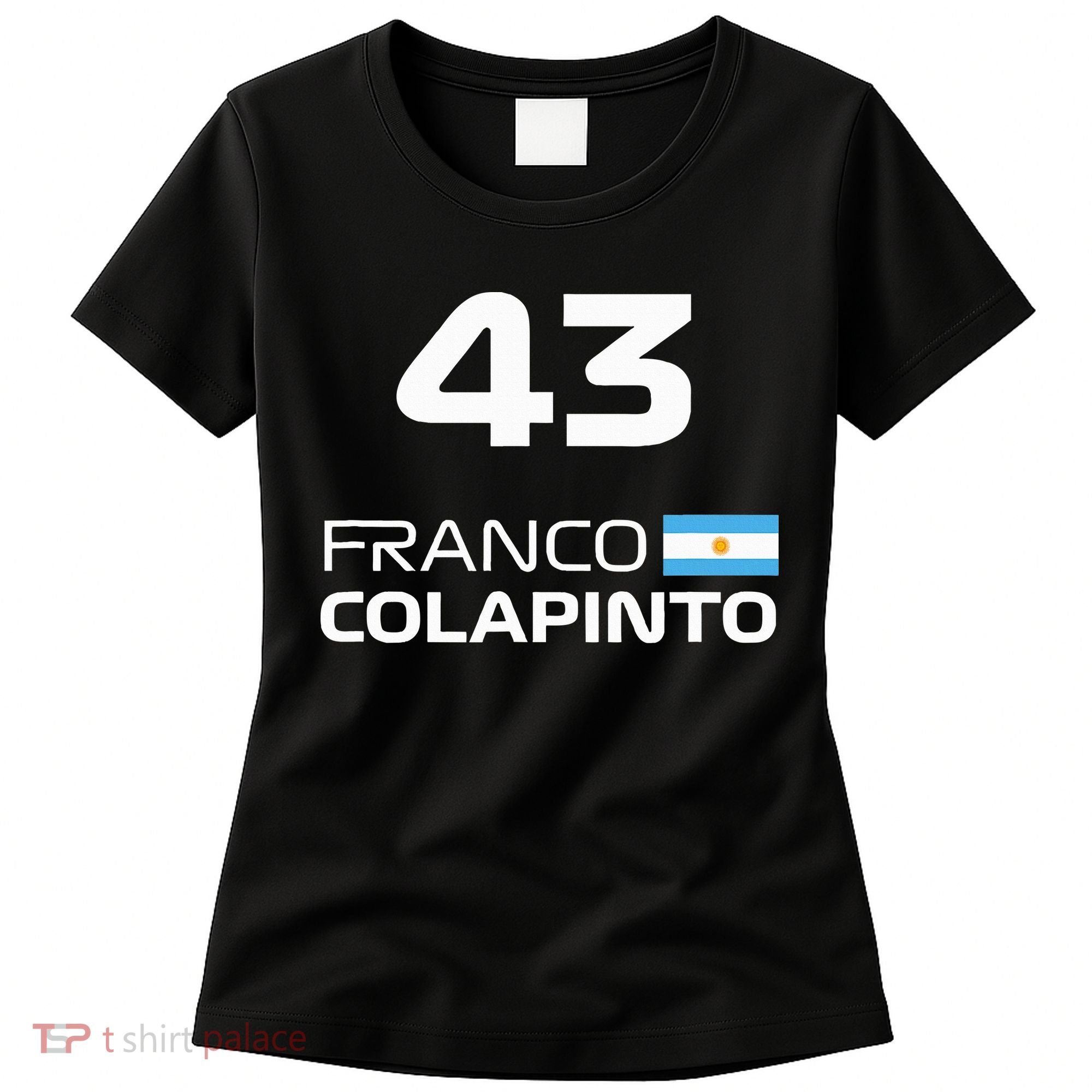 Races Formula Racing Franco Colapinto Women's T-Shirt