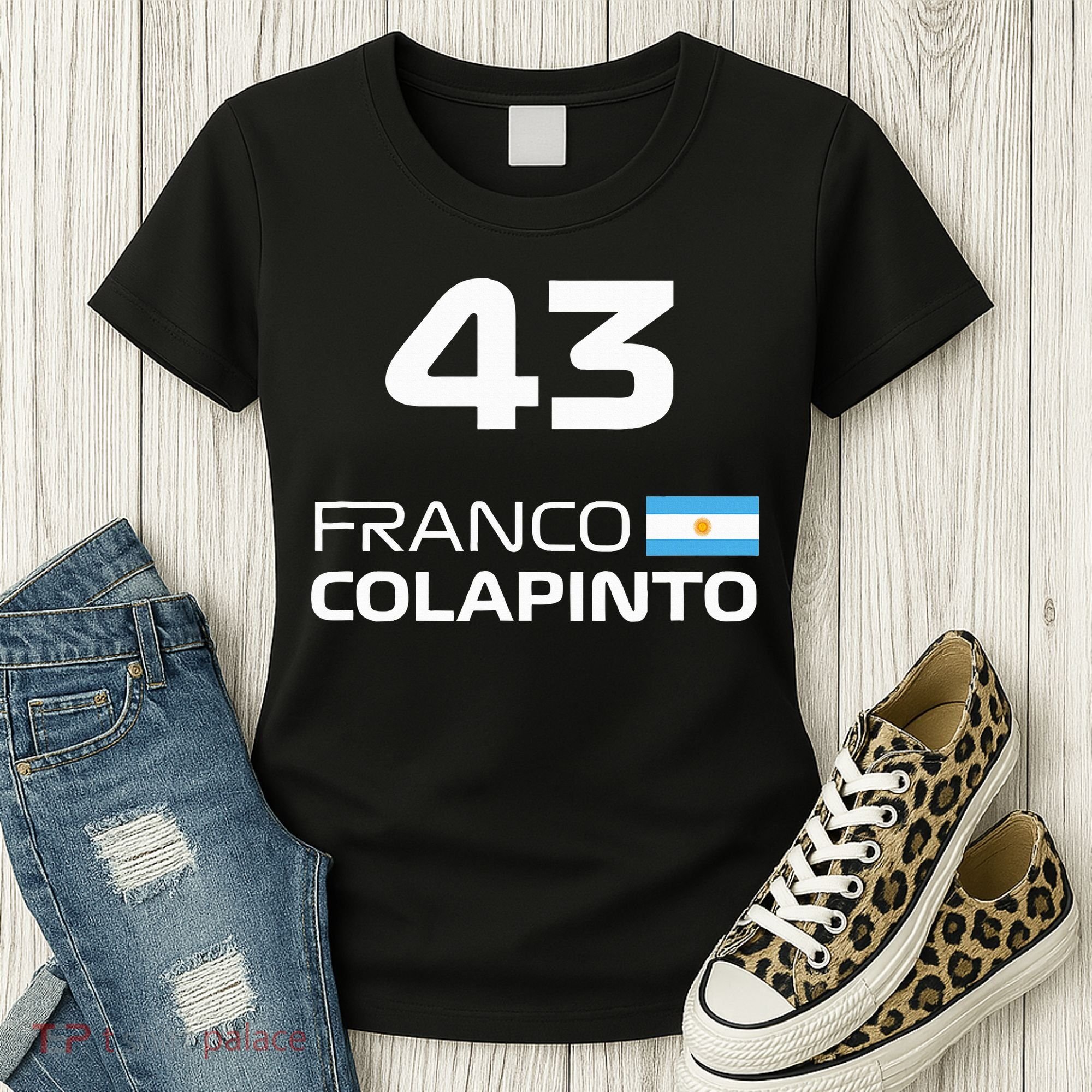 Races Formula Racing Franco Colapinto Women's T-Shirt