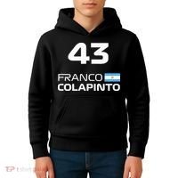 Races Formula Racing Franco Colapinto Kids Hoodie thumb 4