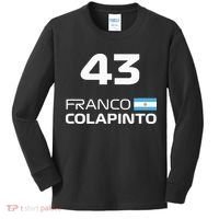 Races Formula Racing Franco Colapinto Kids Long Sleeve Shirt thumb 0