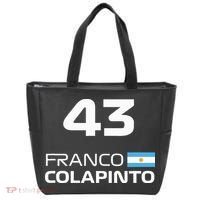 Races Formula Racing Franco Colapinto Tote Bag thumb 0