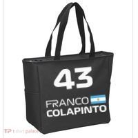 Races Formula Racing Franco Colapinto Tote Bag thumb 2