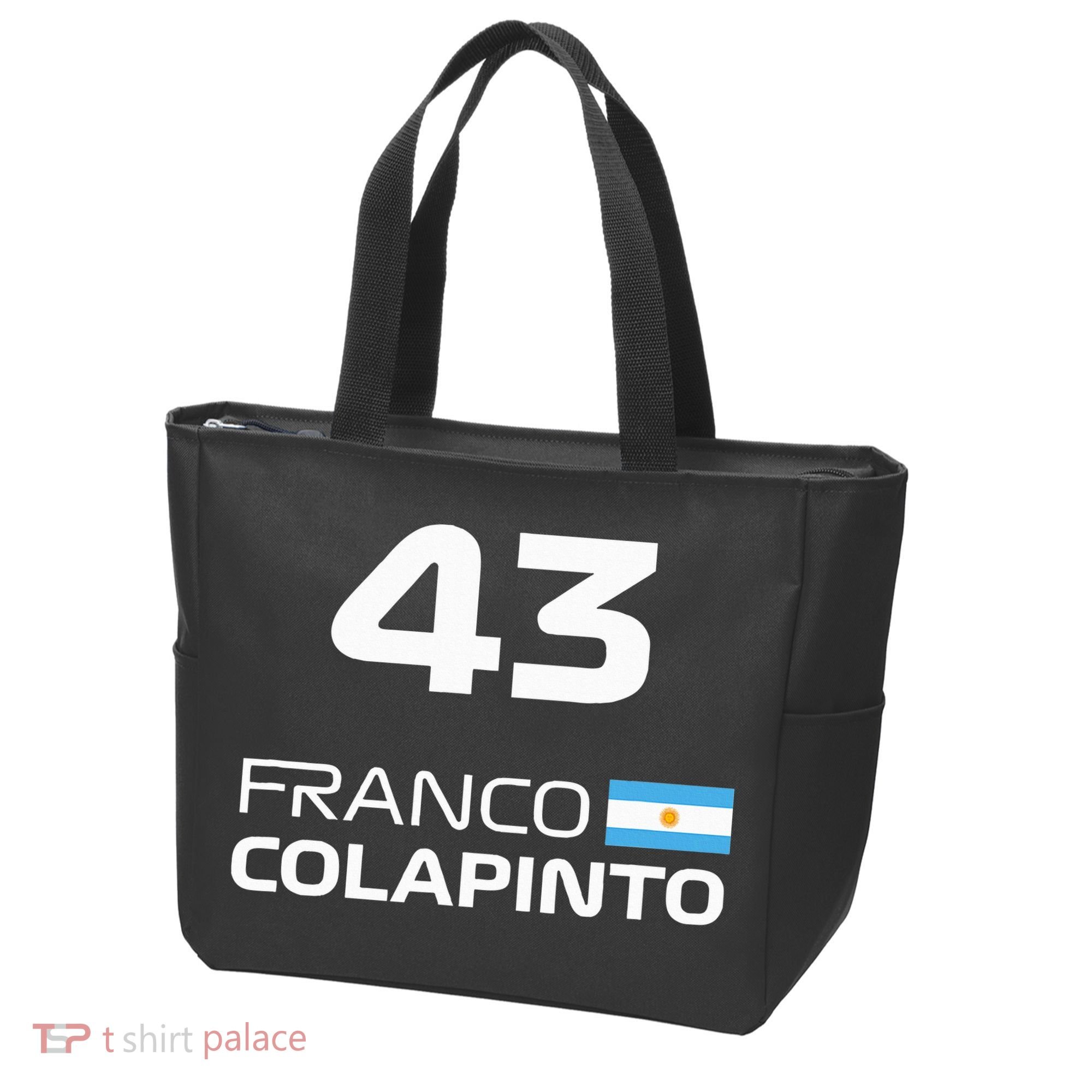 Races Formula Racing Franco Colapinto Tote Bag
