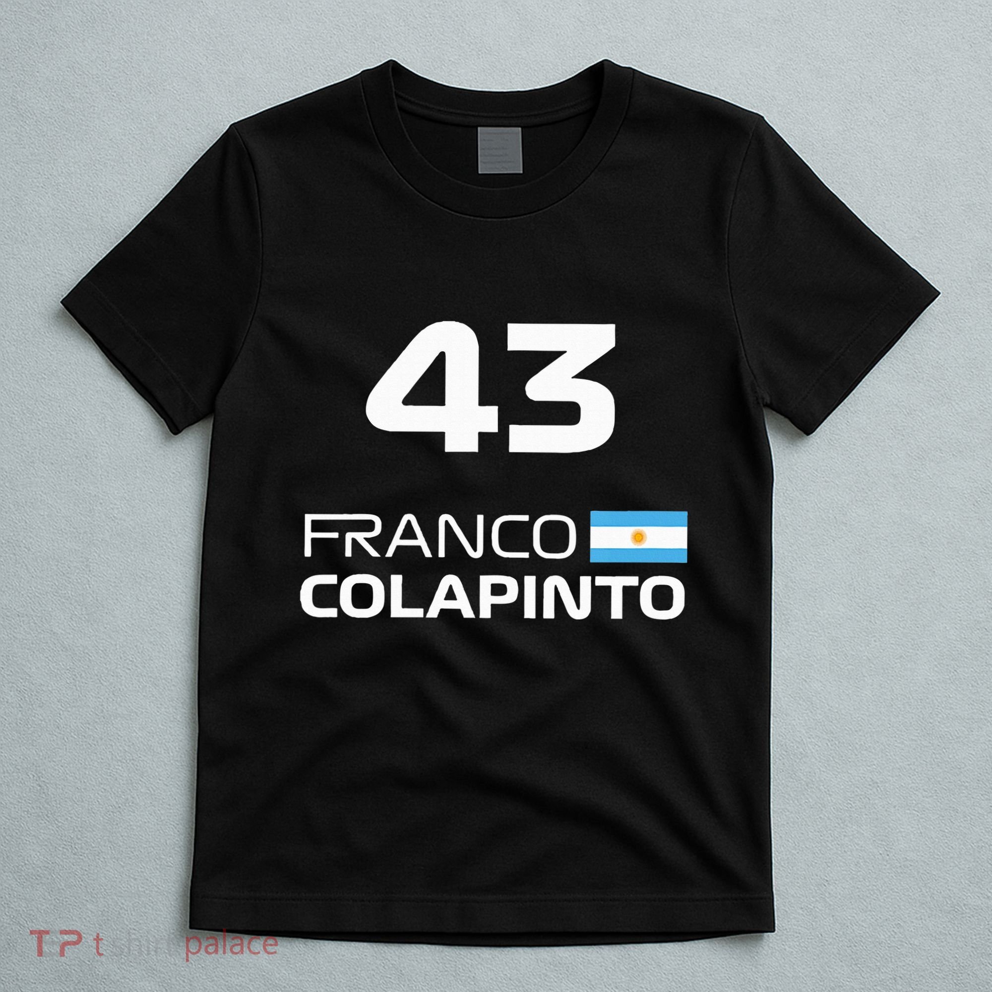 Races Formula Racing Franco Colapinto T-Shirt