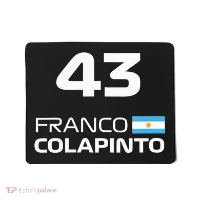 Races Formula Racing Franco Colapinto Mousepad