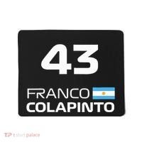Races Formula Racing Franco Colapinto Mousepad thumb 0