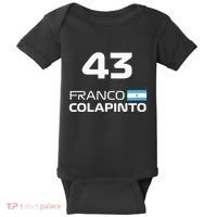 Races Formula Racing Franco Colapinto Baby Bodysuit thumb 0