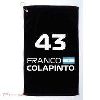 Races Formula Racing Franco Colapinto Golf Towel thumb 0