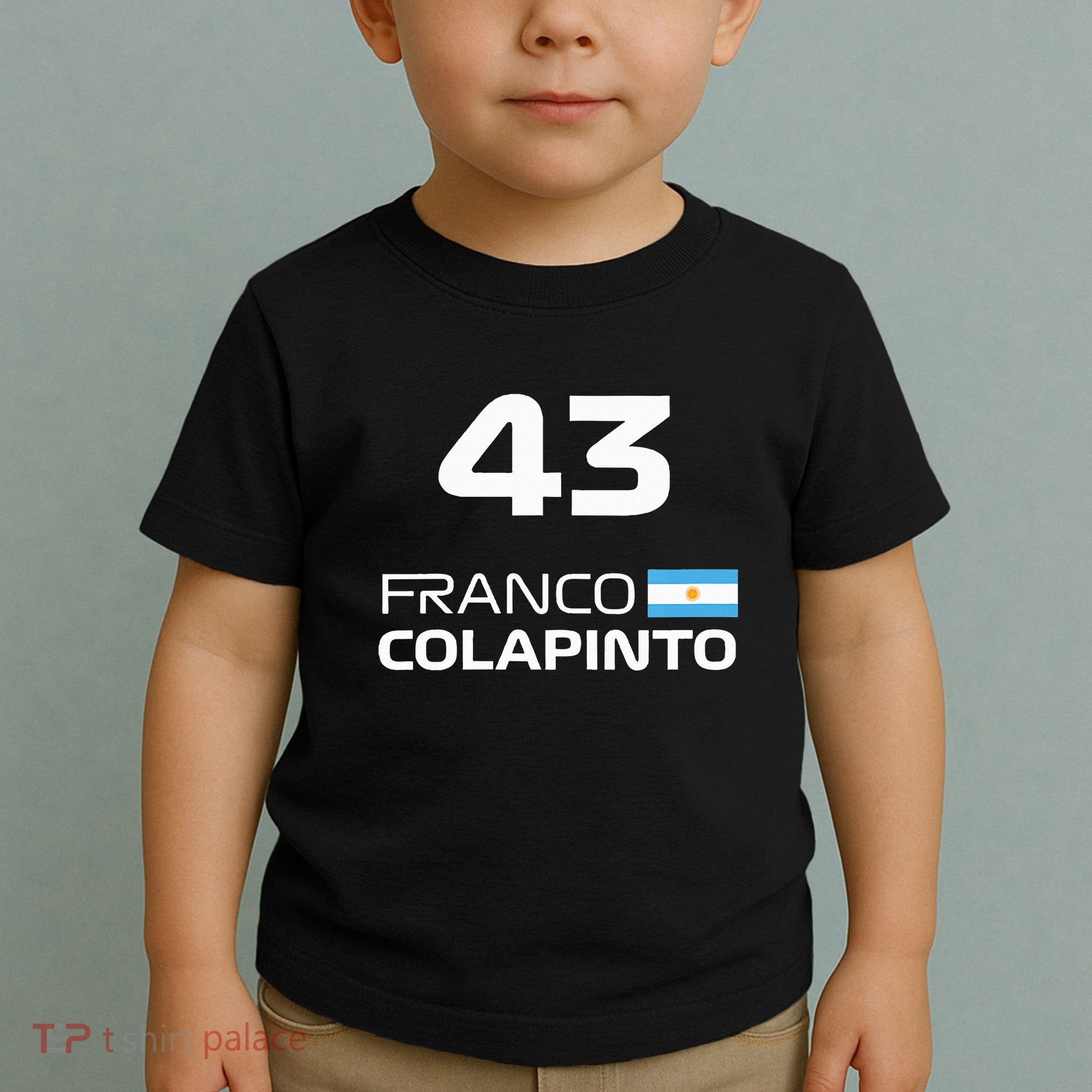 Races Formula Racing Franco Colapinto Toddler T-Shirt