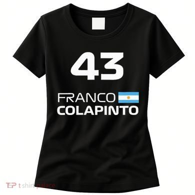Races Formula Racing Franco Colapinto Women's T-Shirt