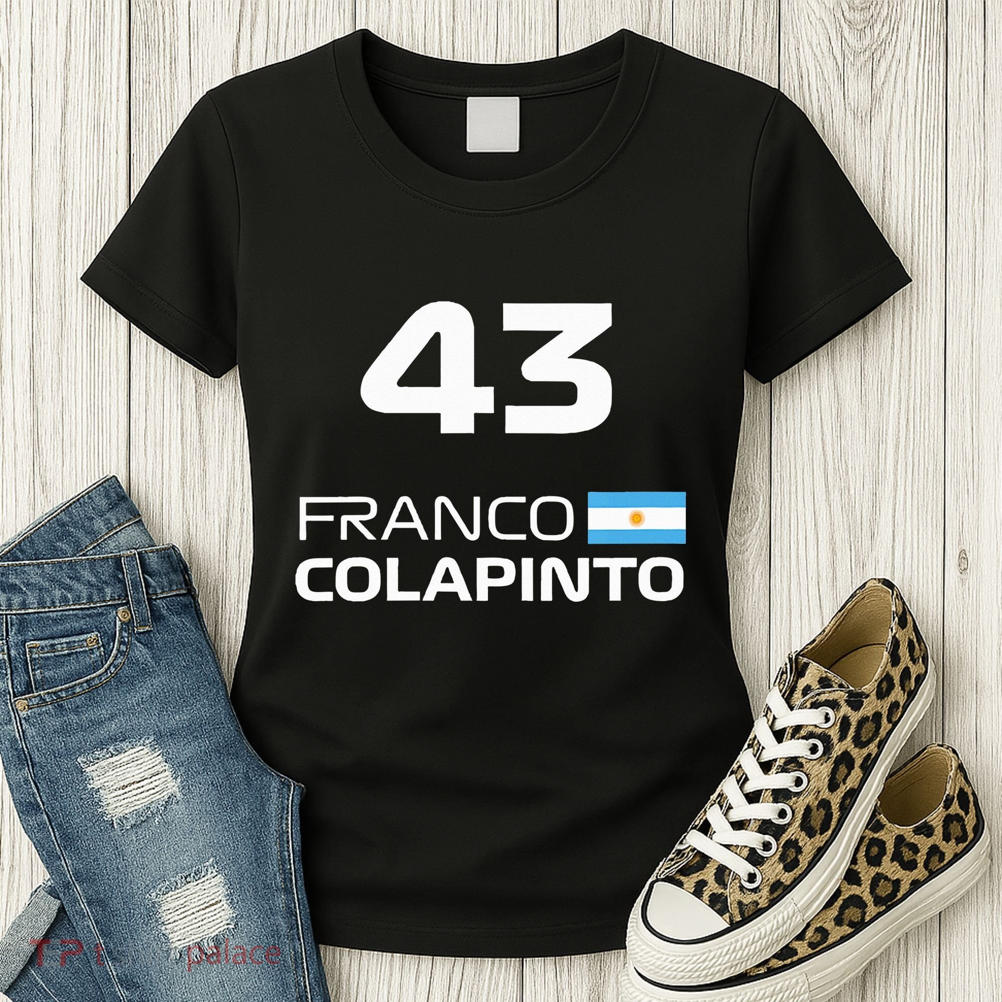 Races Formula Racing Franco Colapinto Women's T-Shirt
