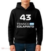 Races Formula Racing Franco Colapinto Kids Hoodie thumb 4