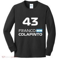 Races Formula Racing Franco Colapinto Kids Long Sleeve Shirt thumb 0