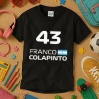 Races Formula Racing Franco Colapinto Kids T-Shirt thumb 3