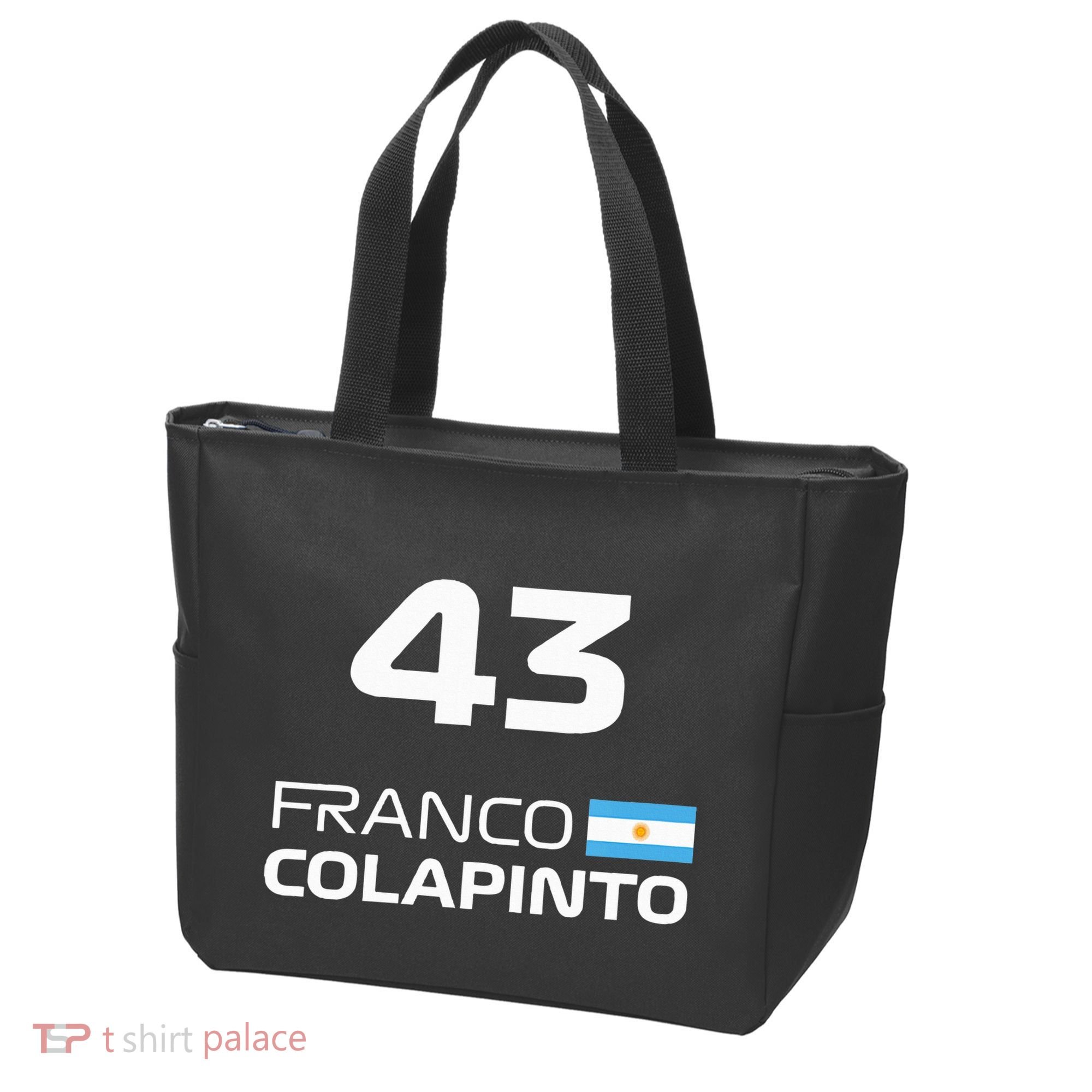 Races Formula Racing Franco Colapinto Tote Bag
